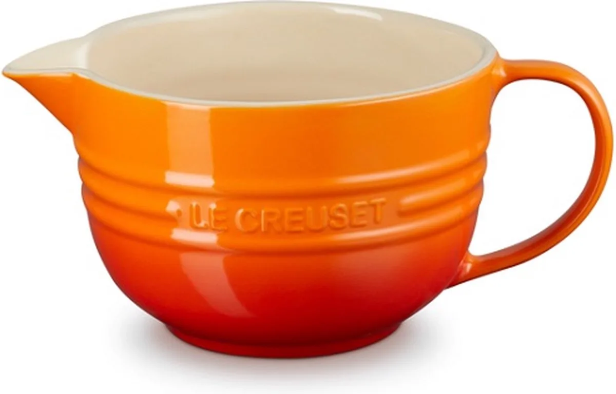 Mengkom 2,0 Liter - Aardewerk från Le Creuset i Oranjerood – produktbild