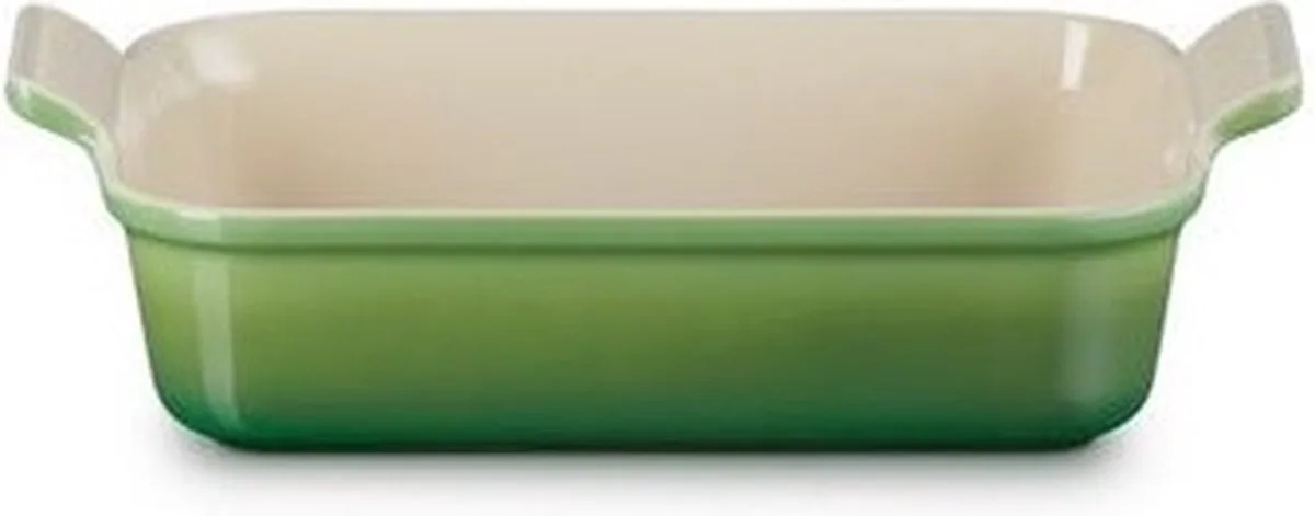 Ovenschaal 19 cm - 1,1 L - Aardewerk - Rechthoek by Le Creuset in Bamboo – product photo