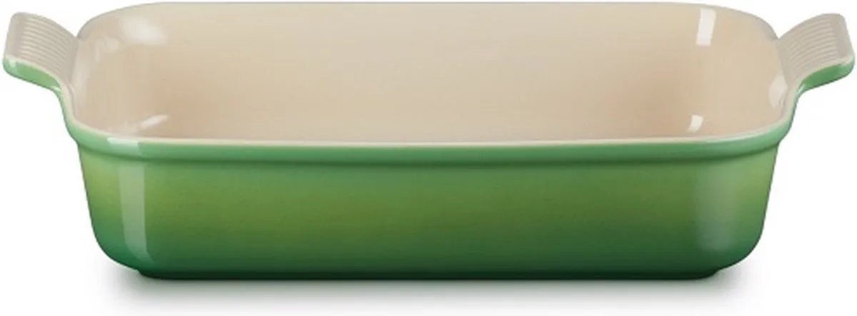 Ovenschaal 26 cm - 2,4 L - Aardewerk - Rechthoek från Le Creuset i Bamboo – produktbild