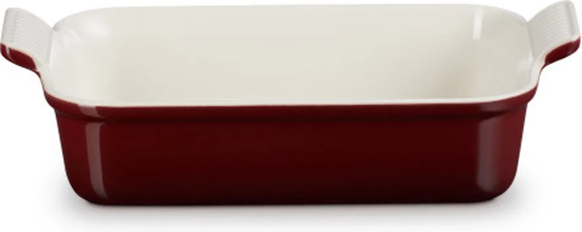 Ovenschaal 26 cm - 2,4 L - Aardewerk - Rechthoek från Le Creuset i Garnet – produktbild