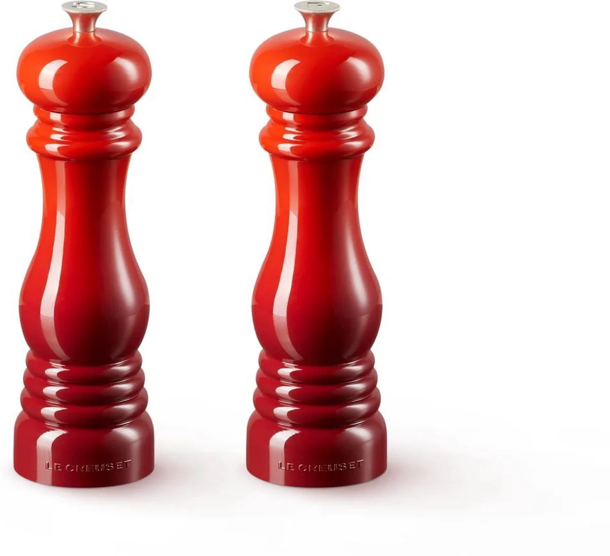 Peper- en Zoutmolen Kersenrood 21 cm van Le Creuset in Rood – productfoto