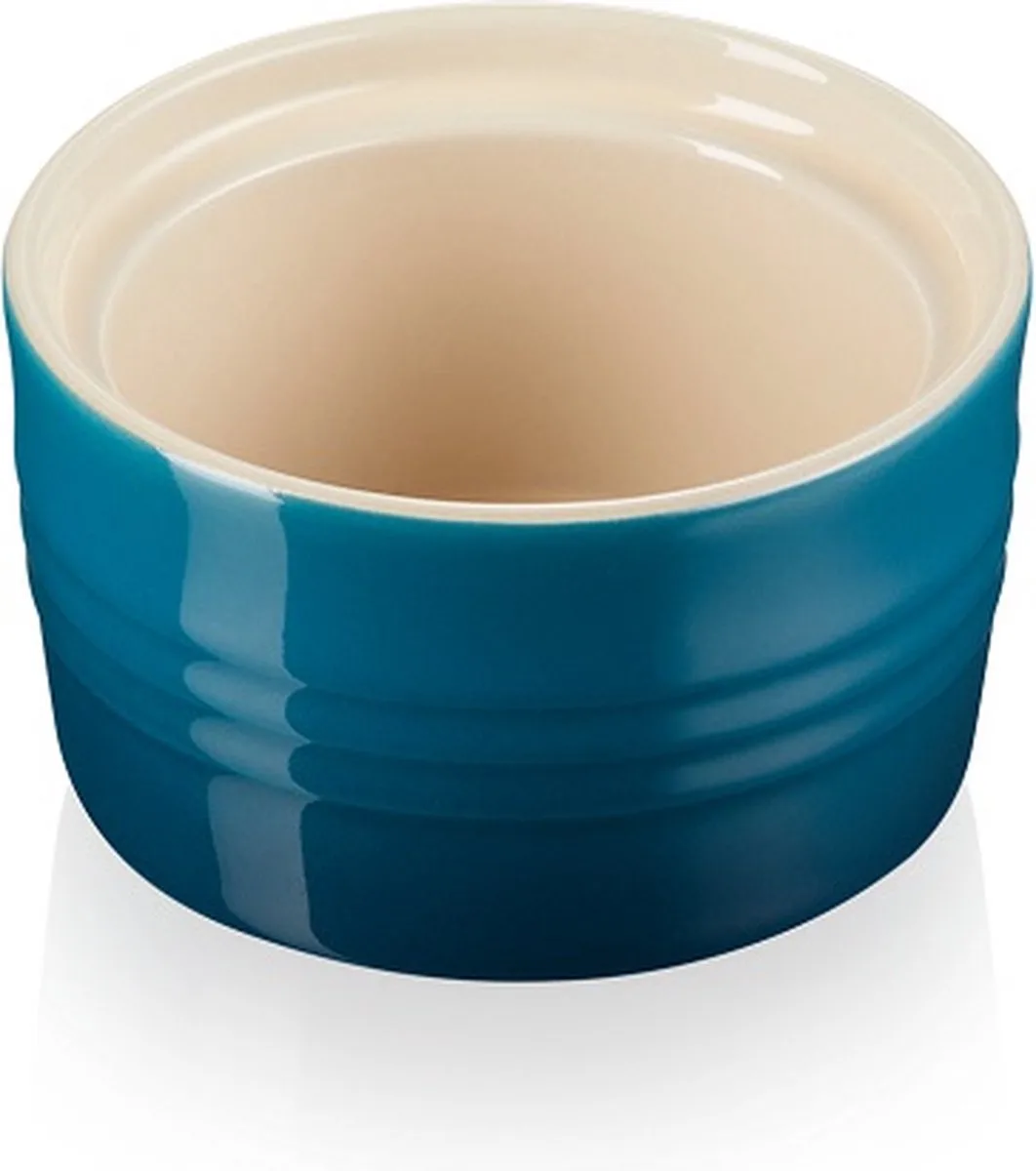 Ramekin - Deap Teal - ø 8 cm / 200 ml fra Le Creuset i Blå – produktbillede
