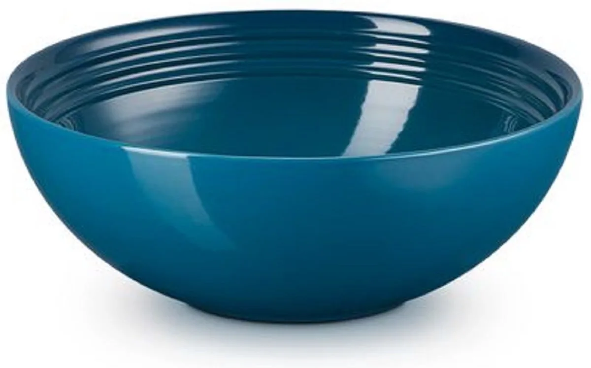 Saladeschaal - Deap Teal - ø 24 cm / 2.2 liter van Le Creuset in Blauw – productfoto