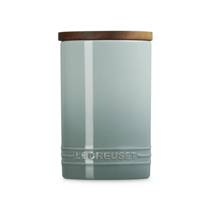 Signature - Voorraadpot 0,77l met houten deksel Sea Salt van Le Creuset – productfoto