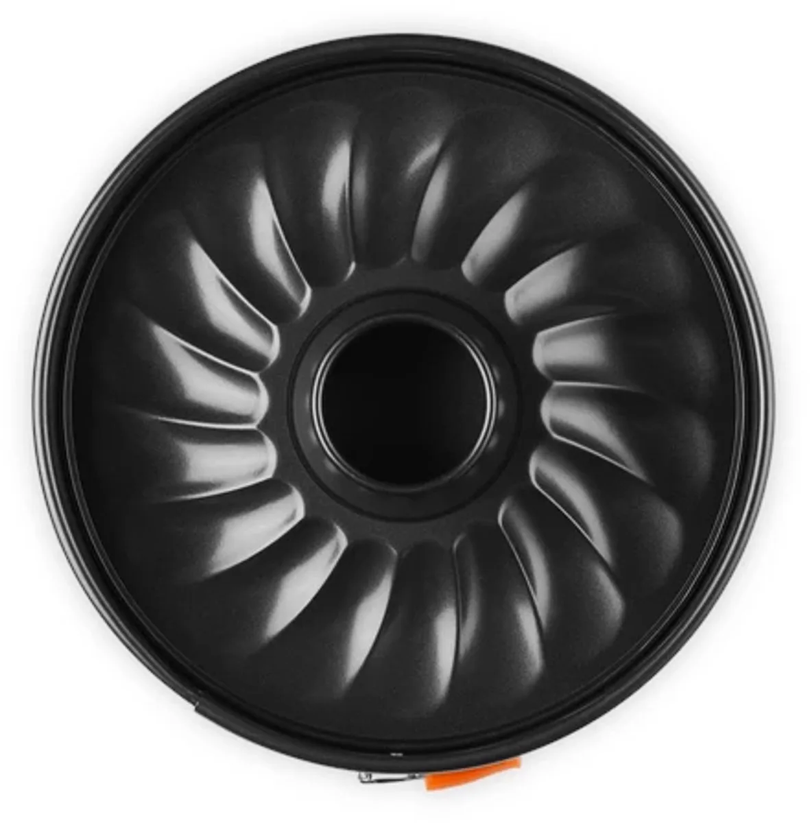 springvorm en krans D26cm van Le Creuset in Zwart – productfoto