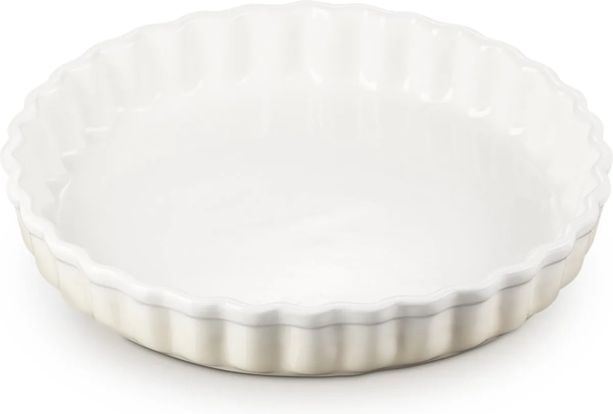 Taartvorm Heritage Meringue ø 28 cm van Le Creuset in Wit – productfoto