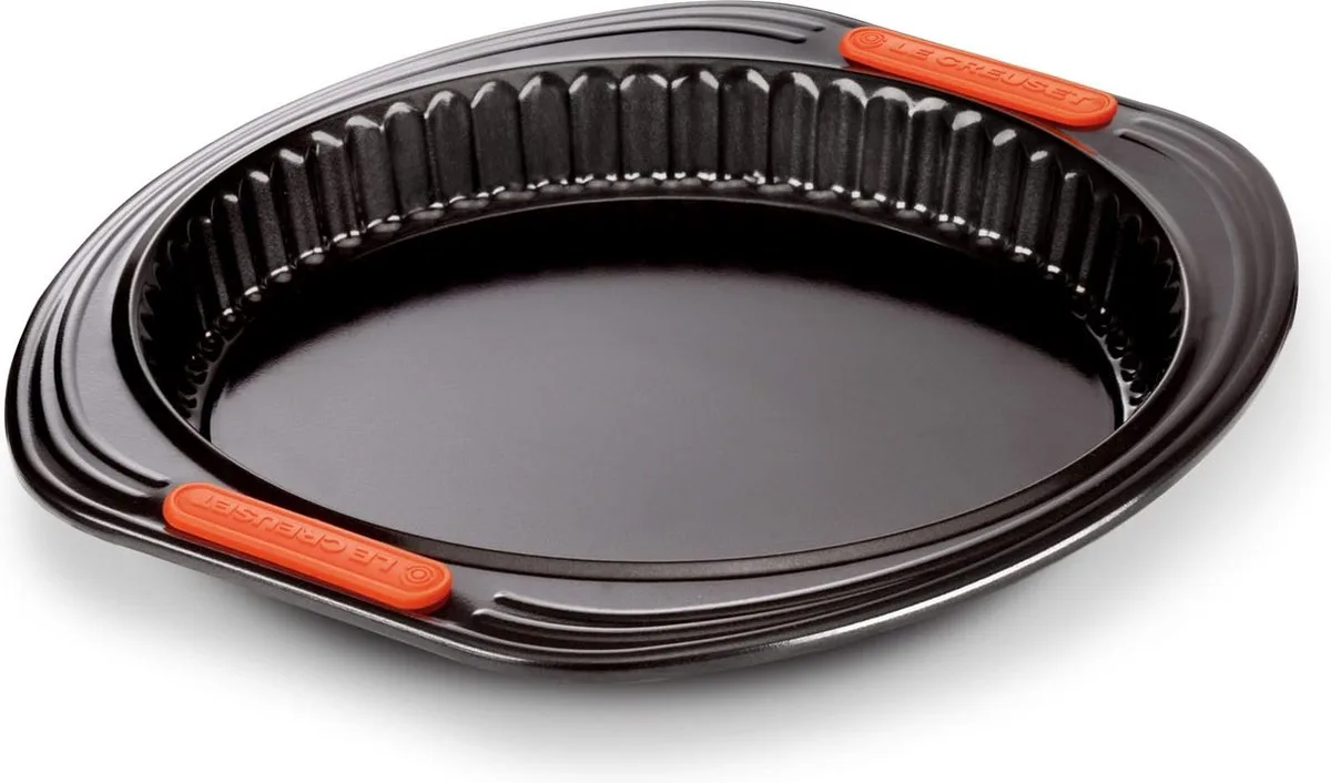 Taartvorm rond - Uitneembare bodem - 26cm fra Le Creuset i Sort – produktbillede