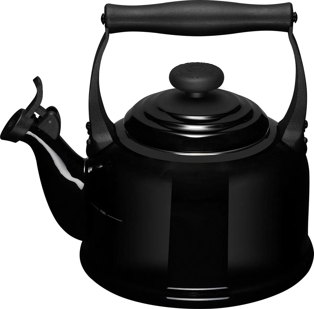 Tradition Fluitketel - 2.1 l - Ebbenzwart från Le Creuset i Svart – produktbild