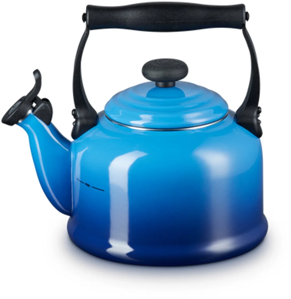 "Tradition" Fluitketel - 2,1 l fra Le Creuset i Marseilleblauw – produktbillede
