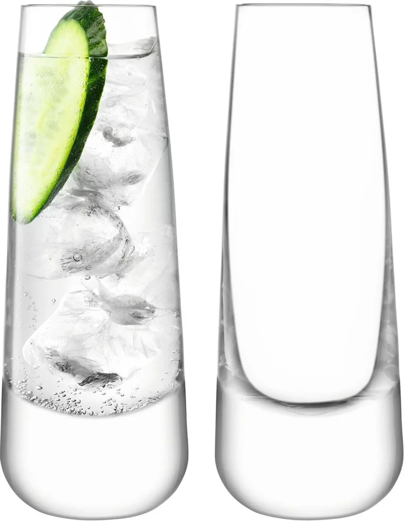 Bar Culture Longdrinkglazen - 310 ml - Set van 2 Stuks by LSA International in Transparent – product photo
