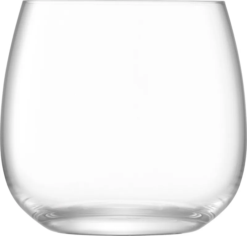 Borough Glas Wijn - 370 ml - Set van 4 Stuks by LSA International in Transparent – product photo