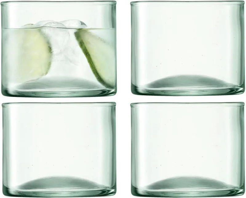 Canopy Glazen Laag - 270 ml - Set van 4 Stuks by LSA International in Transparent – product photo