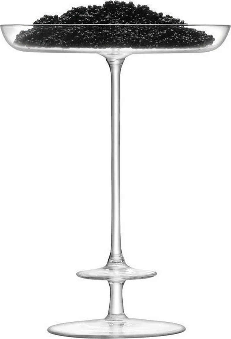 Champagne Theatre Champagne Glazen - Set van 2 Stuks von LSA International in Transparent – Produktfoto