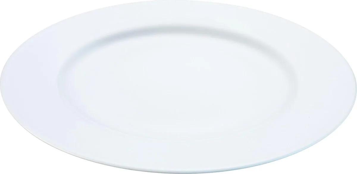 Dine Serveren Dinerborden - Ø 27 cm - Set van 4 Stuks van LSA International in Wit – productfoto