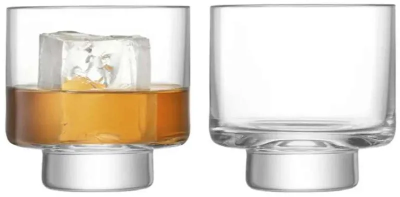 Metropole Tumbler Glas 300 ml Set van 2 Stuks - Glas by LSA International in Transparent – product photo