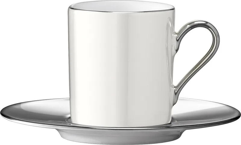 Palazzo Koffiekop en Schotel 100 ml by LSA International in White – product photo