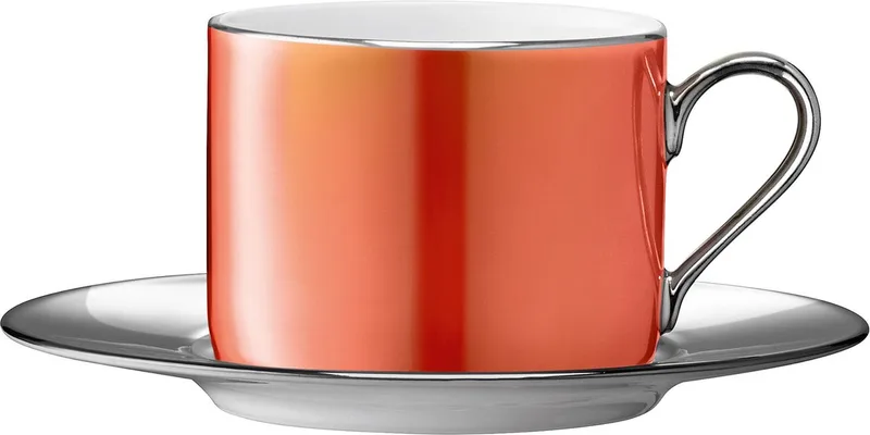 Palazzo Theekop en Schotel 250 ml de LSA International en Orange – photo produit