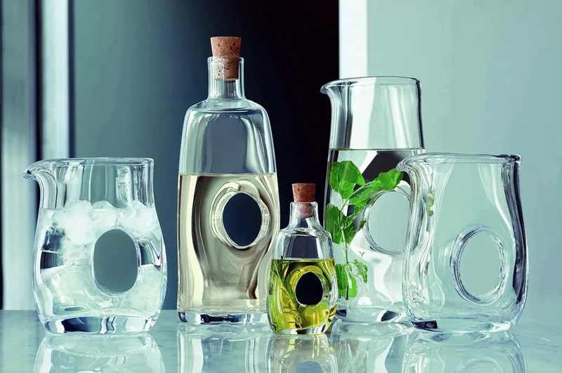 Void Karaf 1,2 liter - Glas van LSA International in Transparant – productfoto