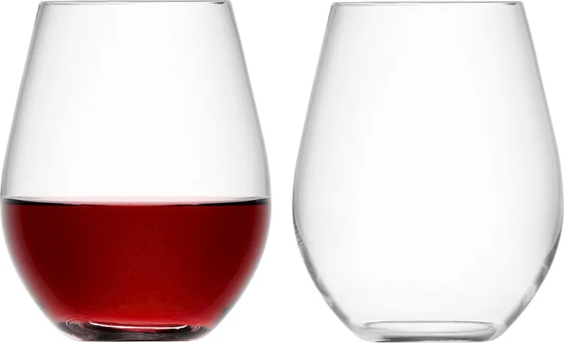 Wine Wijnglas Rood 530 ml Set van 2 Stuks - Glas van LSA International in Transparant – productfoto