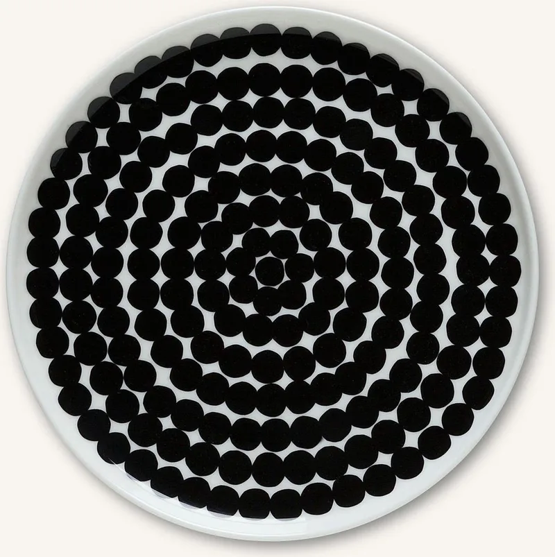 Oiva Siirtolapuutarha bord 20 cm by Marimekko in White – product photo