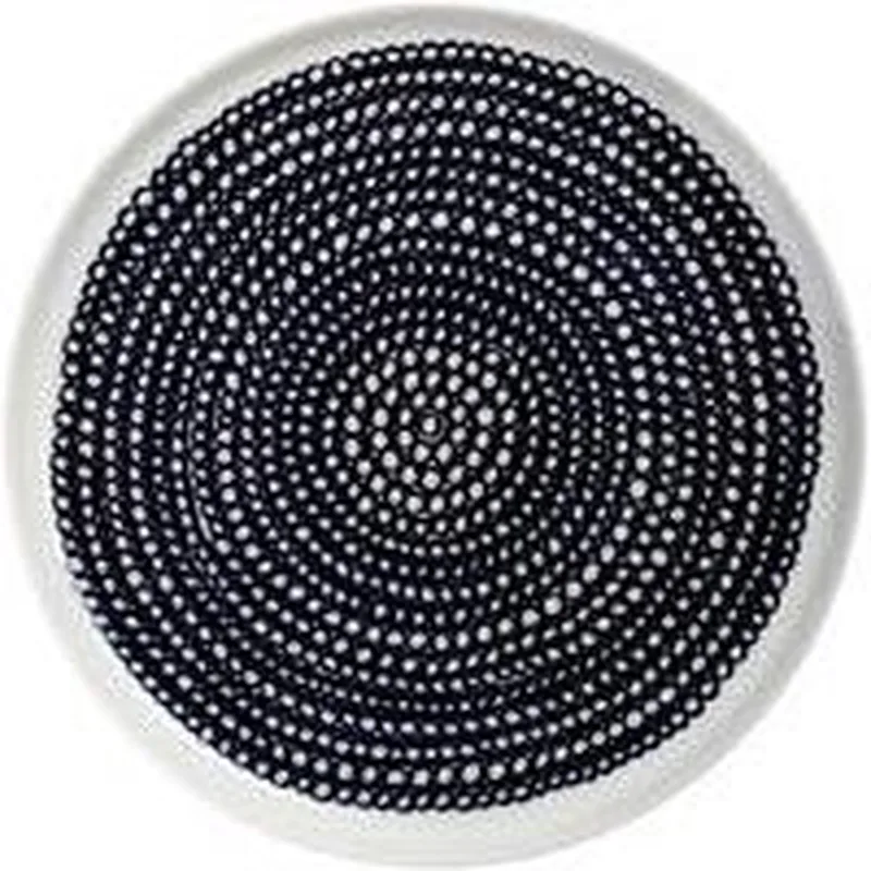 Oiva Siirtolapuutarha - Bord - 20cm by Marimekko in White, Gekleurd – product photo