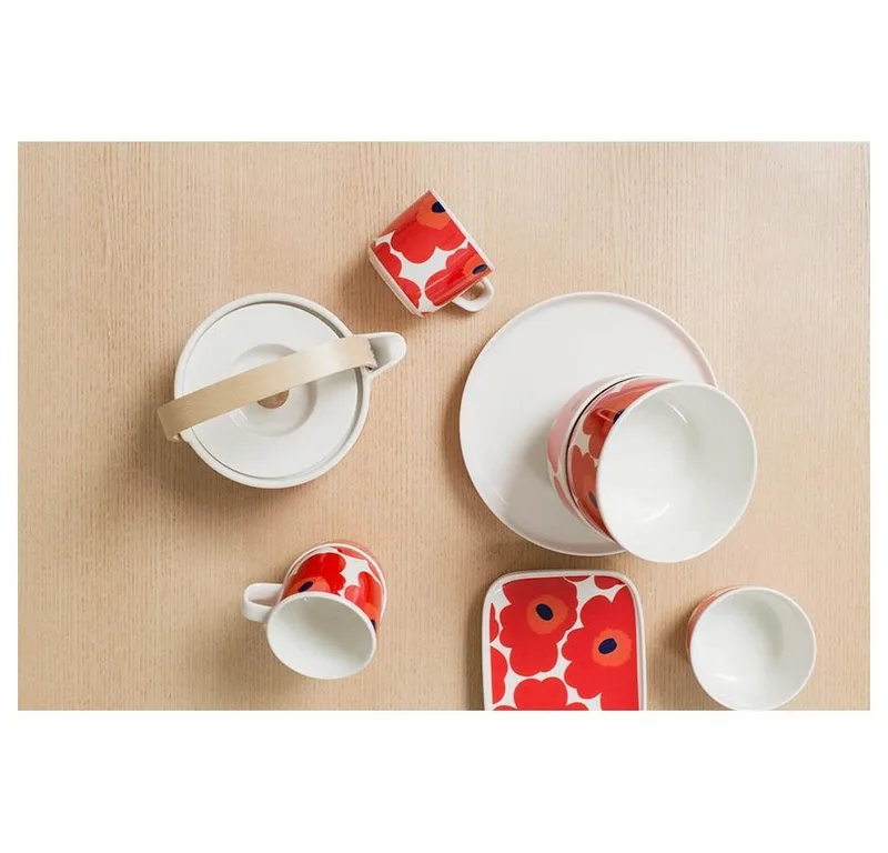Oiva Unikko mok 2,5 dl van Marimekko in Wit – productfoto 2 van 3