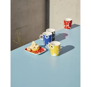 Oiva Unikko mok 2,5 dl van Marimekko in Wit – productfoto 3 van 3