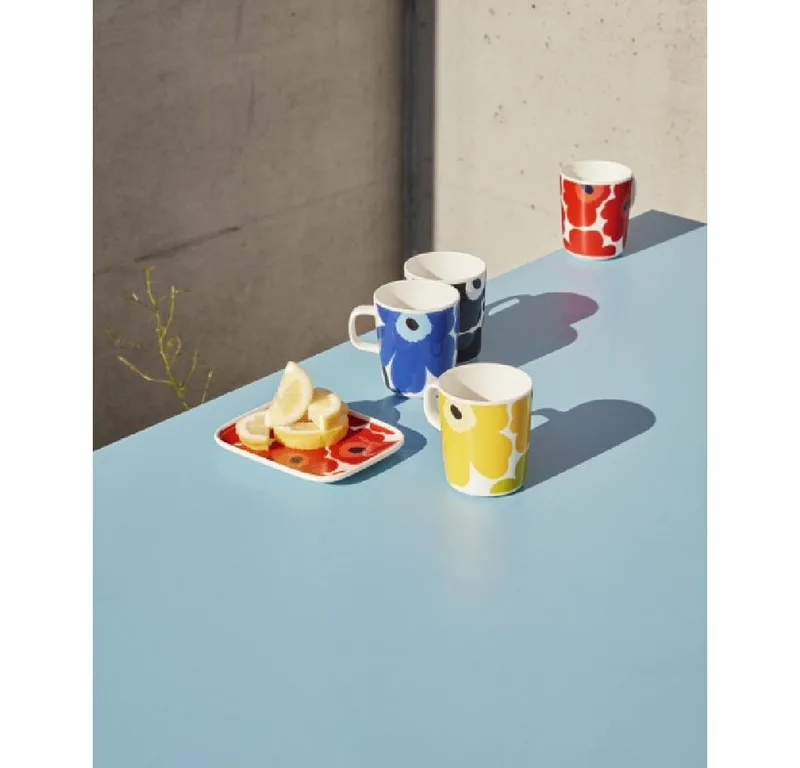 Oiva Unikko mok 2,5 dl van Marimekko in Wit – productfoto 3 van 3