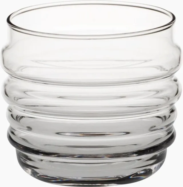set van 2 tumblers of waterglazen in glas 'Sukat Makkaralla'