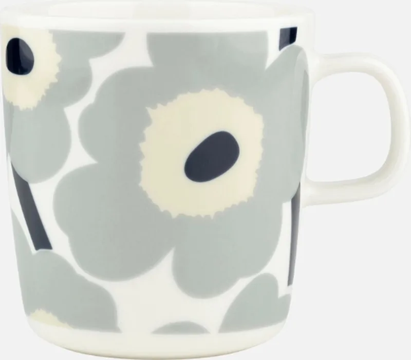 Unikko - Mok - 40cl by Marimekko in Grey – product photo