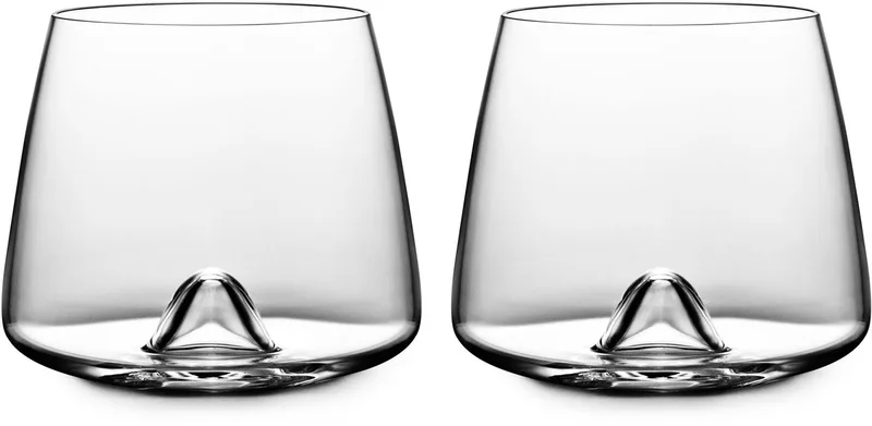 Whiskey Glasses - 2 pcs (120910) /Kitchen and dining by Normann Copenhagen in Transparent – product photo