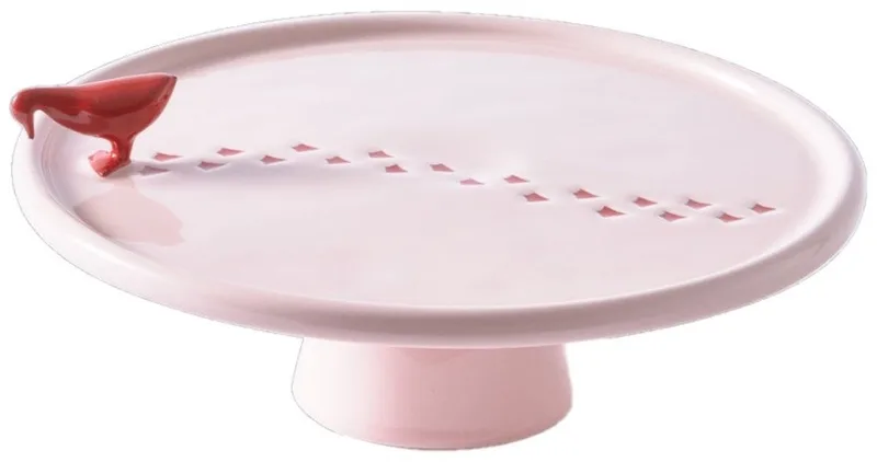 Walking Duck Bord - Diverse Kleuren by Pols Potten in Licht Roze – Roze – product photo