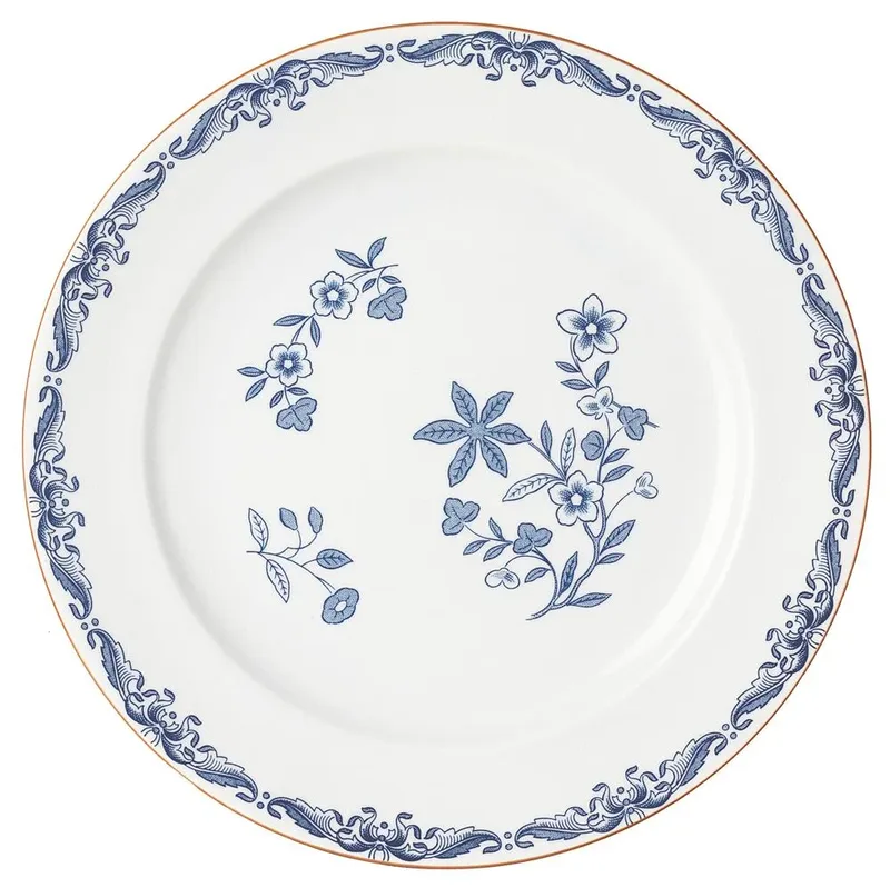 Ostindia flacher Teller Blau, Ø21cm fra Rörstrand – produktbillede