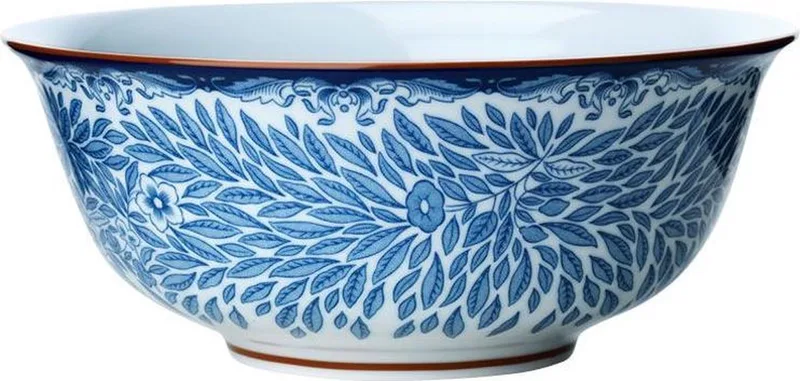 Ostindia Floris - Serveerschaal 1,50l by Rörstrand in Blue – product photo