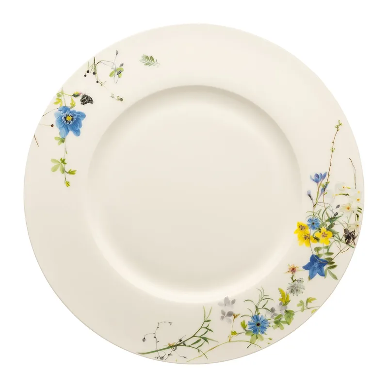 Brillance Fleurs des Alpes bord 28cm, meerkleurig van Rosenthal – productfoto
