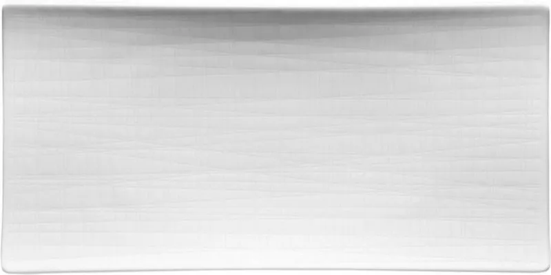 Classic Mesh plat bord 26x13cm de Rosenthal en Blanc – photo produit