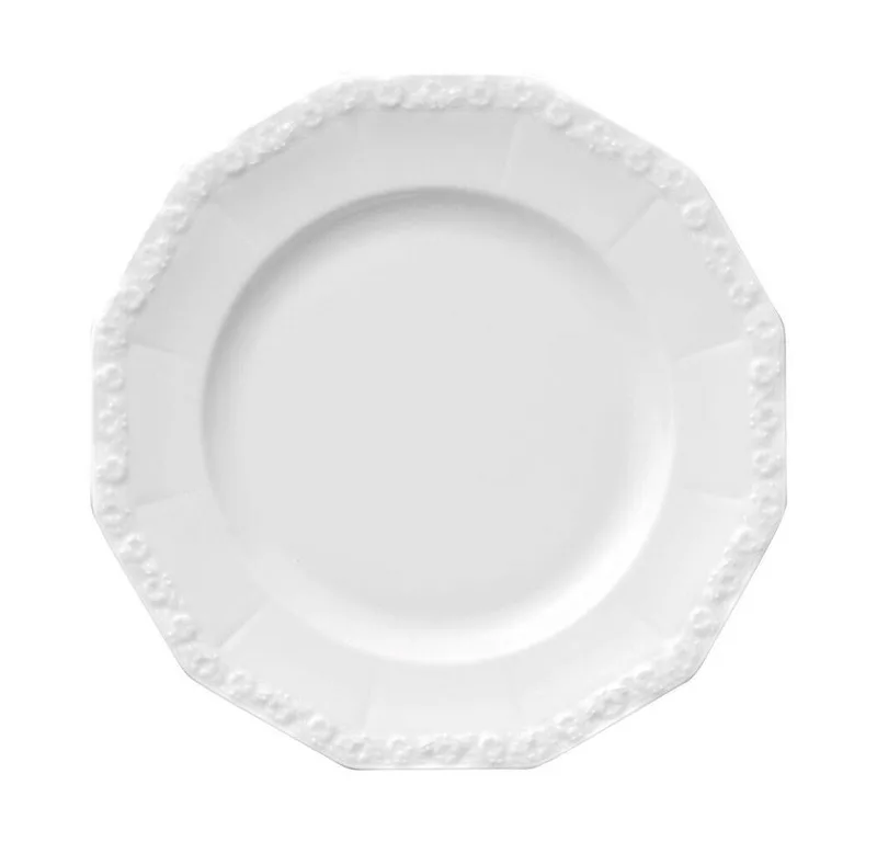 Frühstücksteller Maria Weiß Frühstücksteller 21 cm, (1 St), Frühstücksteller, Dessertteller, Kuchenteller, Porzellan, weiß fra Rosenthal i Hvid – produktbillede 1 af 2