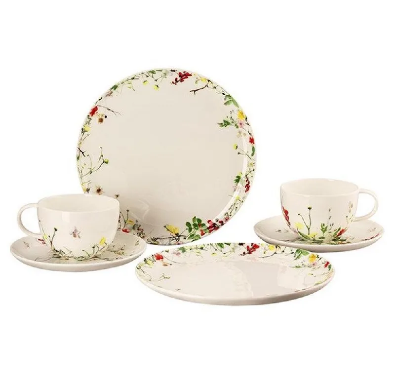 Geschirr-Set Geschirr-Set Kaffee Brillance Fleurs Sauvages (6-teilig) de Rosenthal – photo produit 1 sur 5