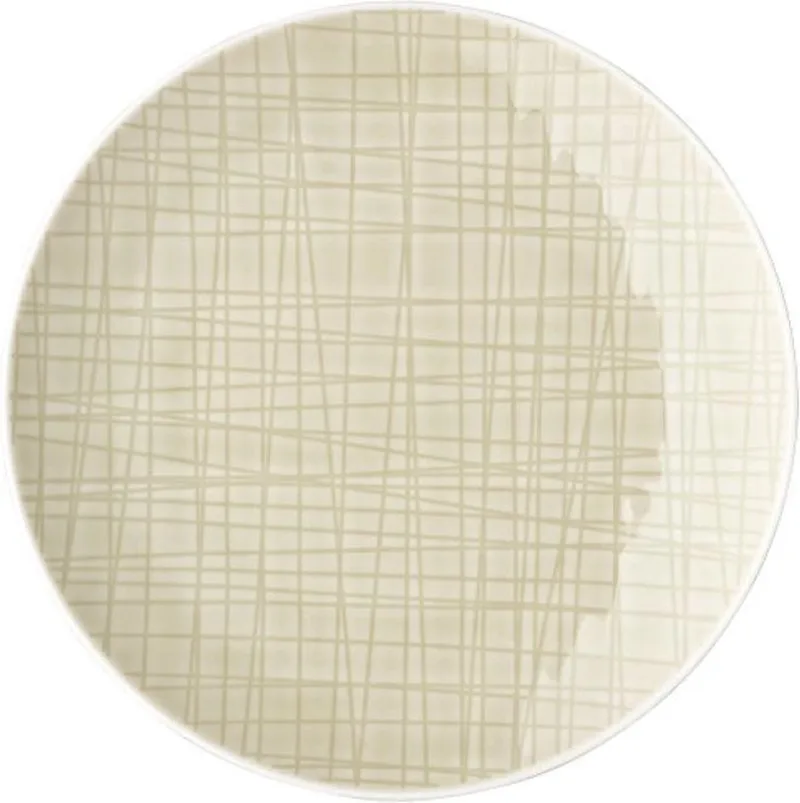 Mesh Platte 15 cm - Elegant Porseleinen Schaal de Rosenthal en Crème – photo produit