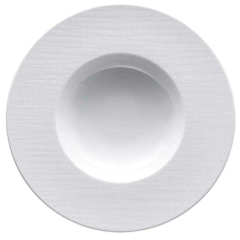 Mesh Rim tiefer Teller 28cm Weiß från Rosenthal – produktbild