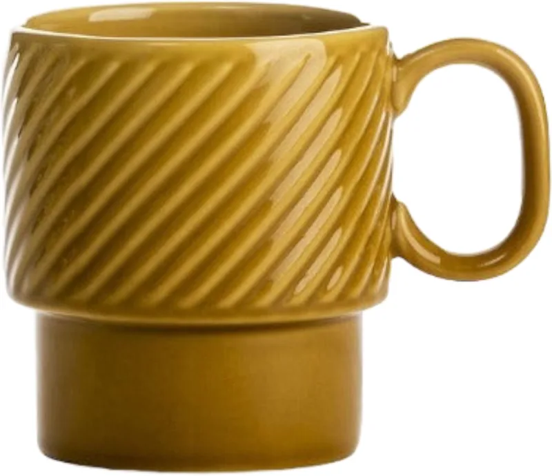 Coffee & More - Koffiemok by Sagaform in Yellow – product photo