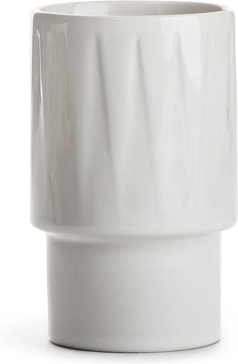 Coffee & More Latte Mok de Sagaform en Blanc – photo produit