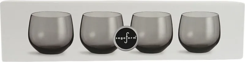 glazen 35 cl 4 stuks by Sagaform in Grey – product photo