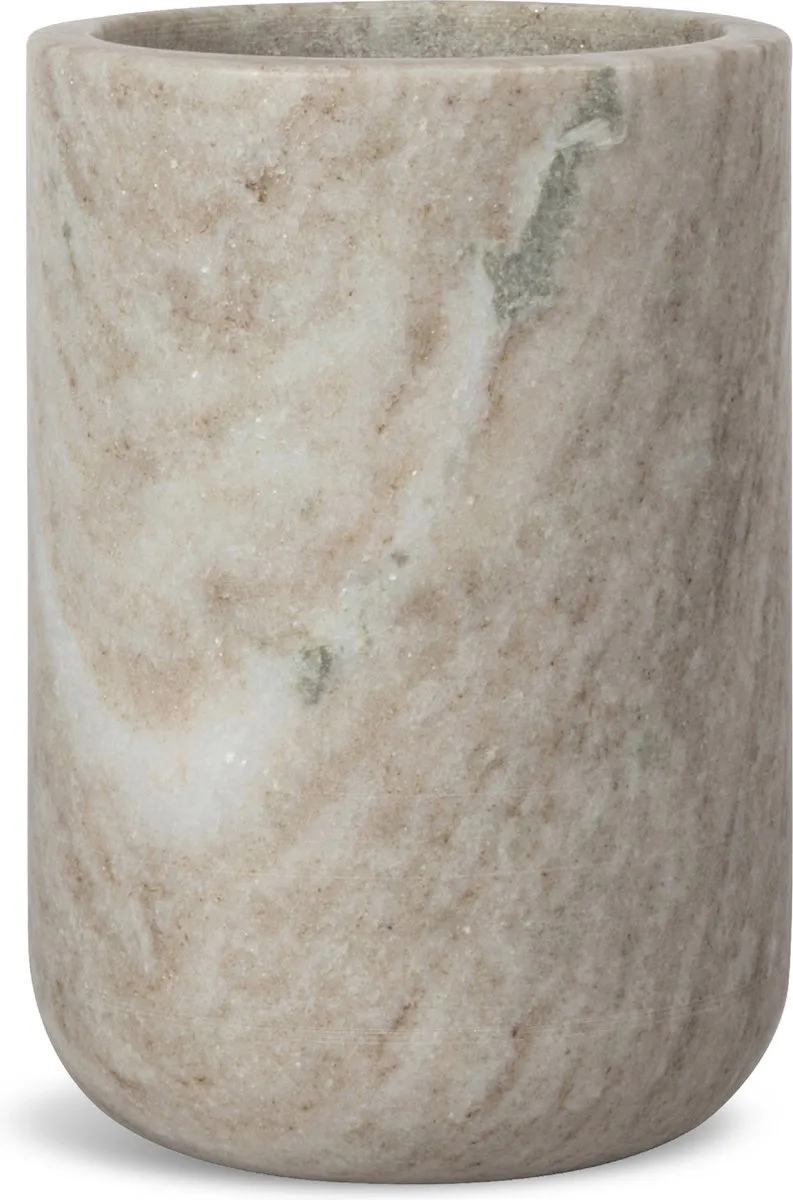 Sten Wijnkoeler - Travertin marmer van Sagaform in Beige – productfoto
