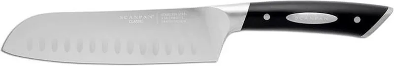 Classic - Santokumes 18cm - Met kuiltjes - ergonomisch gevormd de Scanpan en Noir – photo produit