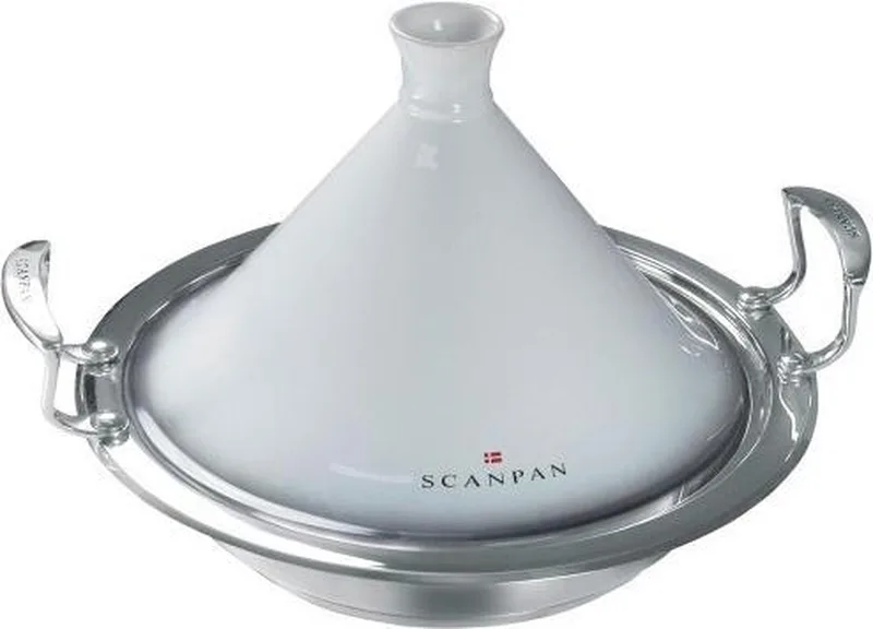 Impact Tajine - Ø 28 cm - Zilver/Blauw by Scanpan in White – product photo