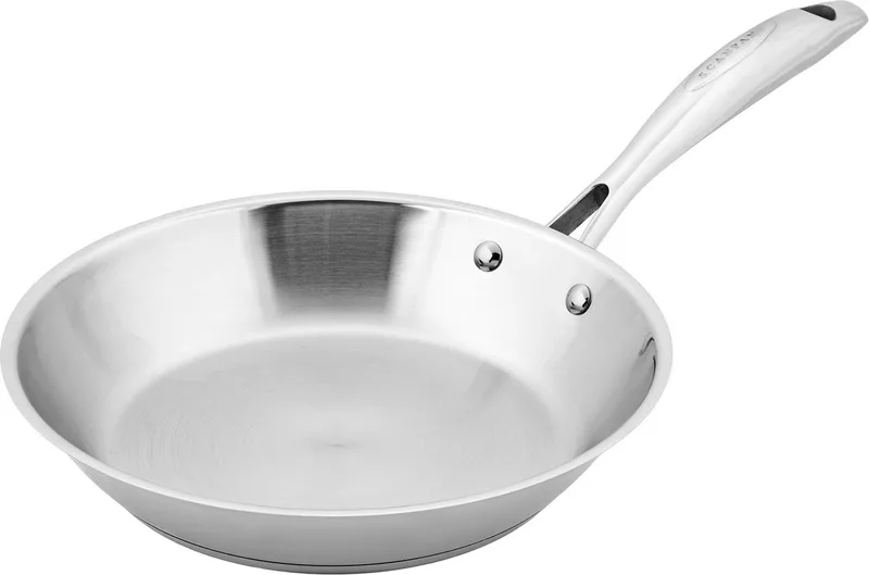 Koekenpan - Bakpan - 24cm - STS -Zonder antiaanbaklaag - Geschikt voor alle warmtebronnen (incl. inductie) fra Scanpan i Hoogglans chroom – produktbillede