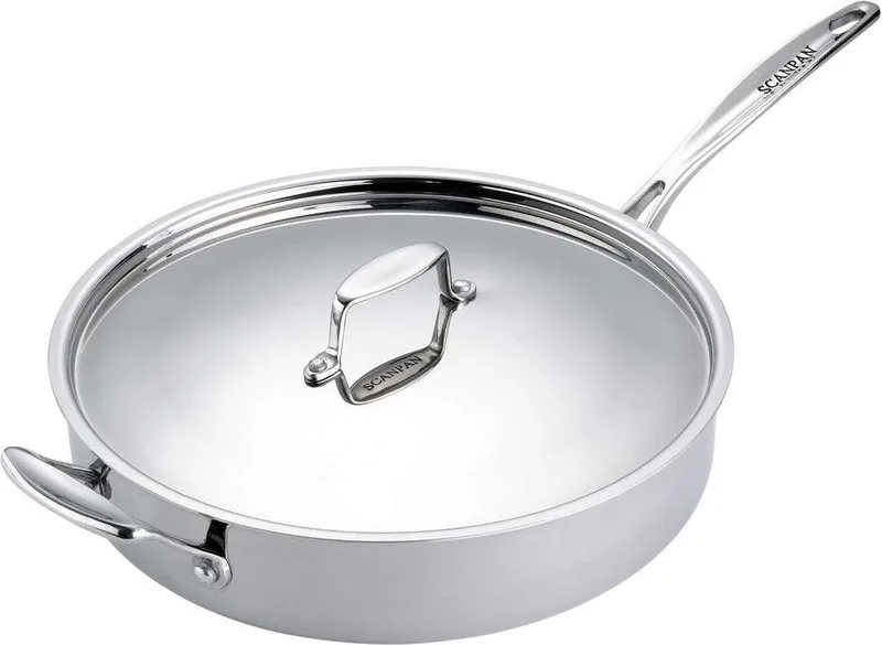 sauteerpan Fusion5. 26cm 3.0L von Scanpan in Silber – Produktfoto
