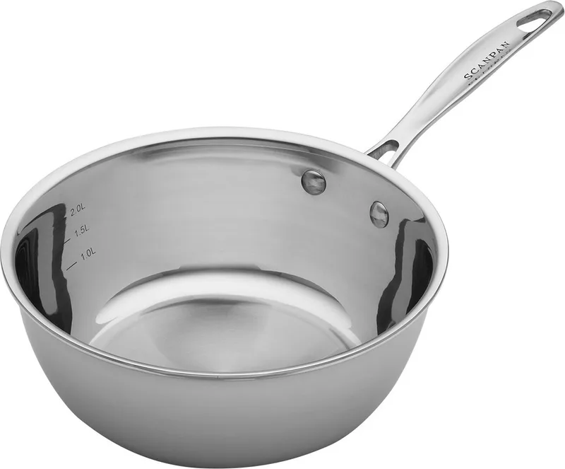 Sauteuse - Sauspan Fusion5 - 2.7L / 22cm by Scanpan in Silver – product photo