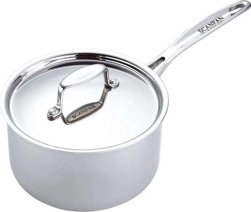 steelpan Fusion5. 18 cm. 2.7 liter by Scanpan in Silver – product photo